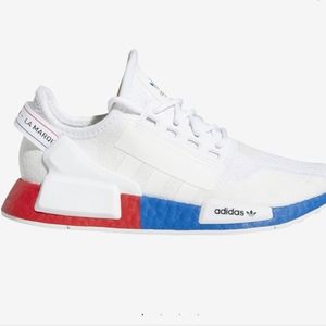 NEW ADIDAS NMD red white blue